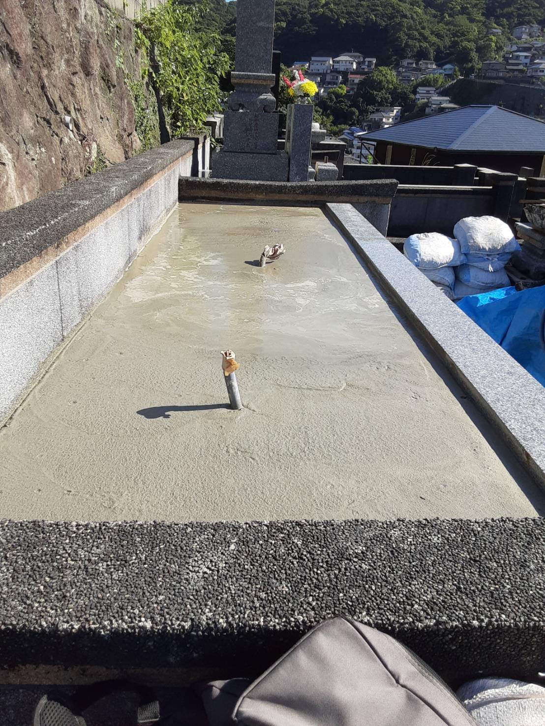 丁寧な基礎施工